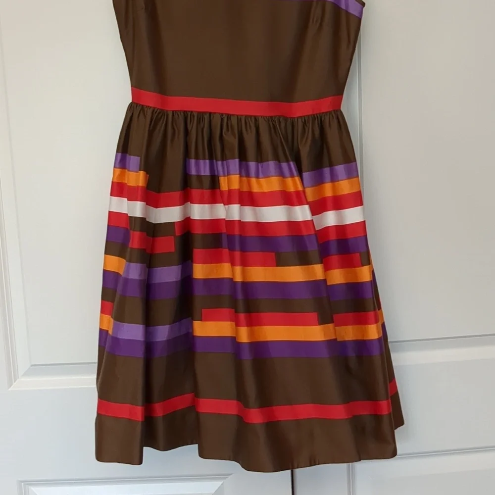 Kate Spade Kerrigan A Line Dress Stripes